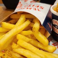 Fries at Temple of Seitan - Camden in North West London
