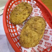 Two piece chickn   at Temple of Seitan - Camden in North West London