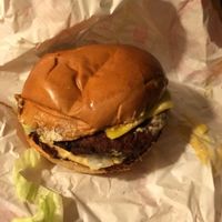 burger  at Temple of Seitan - Camden in North West London