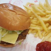 The Temple Burger  at Temple of Seitan - Camden in North West London