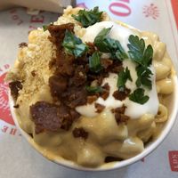 Regular mac’n’cheese at Temple of Seitan - Camden in North West London