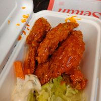 buffalo chicken wings at Temple of Seitan - Camden in North West London