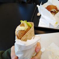 twist wrap - delicious! at Temple of Seitan - Camden in North West London