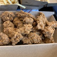 Popcorn chicken at Temple of Seitan - Camden in North West London