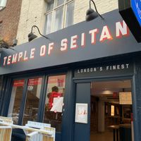 exterior of new spot at Temple of Seitan - Camden in North West London