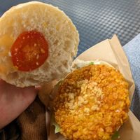 Plant based crunchy chicken at backWERK in Cologne