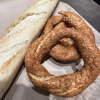 vegan baguette & simits  at backWERK in Cologne