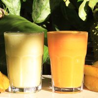 Fresh Fruit Juice. Most of the fruit & vegetables come from Bulaccino's Oragnic Farm in Nadi at Bulaccino Cafe in Nadi