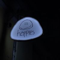 outside logo at häppies in Berlin