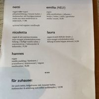 menu october 2025 at häppies in Berlin