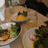 Delicious salty buns at häppies in Berlin