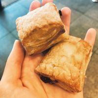 Apricot and raspberry pastries at Anker - Stephansplatz in Vienna