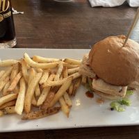 The Incredibly Tasty Tofu Sandwich - Their name, not mine, but it is a really good sandwich  at Salt Springs Brewery in Saline