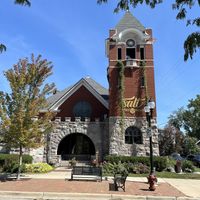 Church turned into a brewery/restaurant   at Salt Springs Brewery in Saline