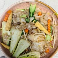Flat rice noodles at Small Graces in Footscray