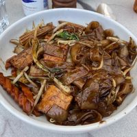 Pad see ew - just ask to have it made vegan  at Small Graces in Footscray