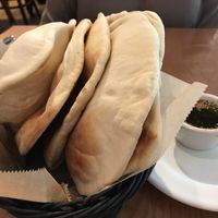Warm pita and dip at Sitti  at Sitti in Raleigh