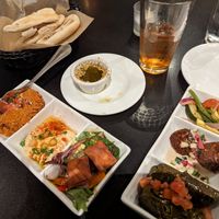 Vegan sampler at Sitti in Raleigh