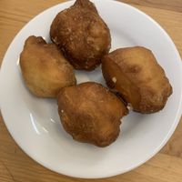 savory donut holes #Veganuary at Fresh Kitchen in Lublin