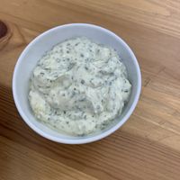 garlic sauce  #Veganuary at Fresh Kitchen in Lublin