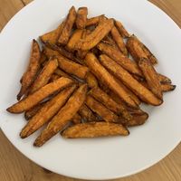 sweet potato fries #Veganuary at Fresh Kitchen in Lublin