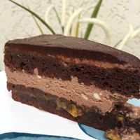 Sacher cake at Fresh Kitchen in Lublin