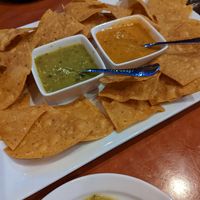 Chips and salsa at Sound Bites Grill in Sedona