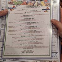 Vegan menu at Sound Bites Grill in Sedona