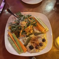 Humus! The pickles are sweet though. Wasn’t expecting that   at Sound Bites Grill in Sedona