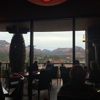 Nice view at Sound Bites Grill in Sedona