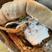 Falafel pita  at Pilpel - Aldgate in London