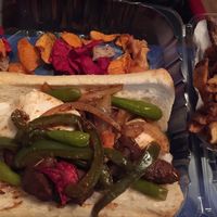 “Steak” sandwich at Epic Deli in Mchenry