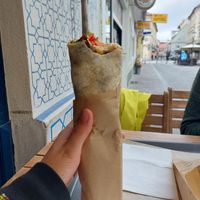 Abi wrap! at Abi Falafel in Ljubljana
