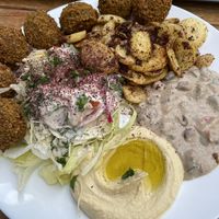   at Abi Falafel in Ljubljana