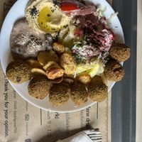   at Abi Falafel in Ljubljana