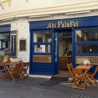 street view at Abi Falafel in Ljubljana