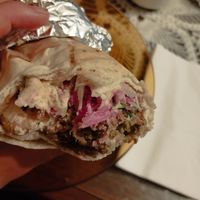 Falafel Special Sandwich at Abi Falafel in Ljubljana