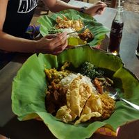 Lovely tastefully vegetable curry's at Rasa Gedara in Anuradhapura