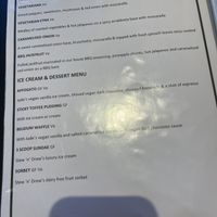 From the allergen menu   at Scribbles Pizza House in Elgin