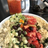 Greek bowl at Eight - The Health Lounge in Lisbon