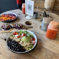 Unsere Bestellung  at Eight - The Health Lounge in Lisbon