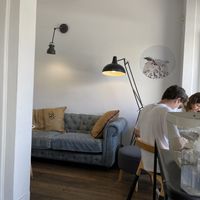 Upstairs area  at Eight - The Health Lounge in Lisbon