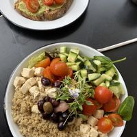 Feta Salad  at Eight - The Health Lounge in Lisbon