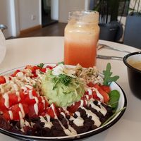 Bean bowl at Eight - The Health Lounge in Lisbon