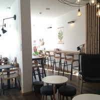 Upper floor at Eight - The Health Lounge in Lisbon