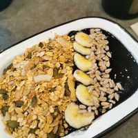 Black Diamond Smoothie Bowl at Eight - The Health Lounge in Lisbon