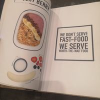 Menu at Eight - The Health Lounge in Lisbon