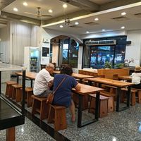 Seating and entrance at Tian Xi - Tianshii in Pingtung