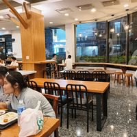 Variety of seating arrangements at Tian Xi - Tianshii in Pingtung