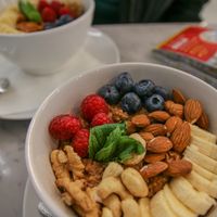 Cinnamon Porridge at Superfoods & Organic Liquids - Schluterstrasse in Berlin